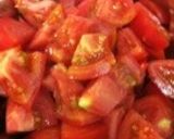 簡単過ぎるトマトの冷製パスタ＊作り方1写真