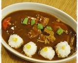 ドットおにぎりでお絵かき❤デコカレー作り方7写真