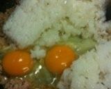 親子炒飯(*´ο`*)=3焼肉味♪作り方2写真