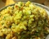 親子炒飯(*´ο`*)=3焼肉味♪作り方4写真
