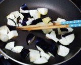 なすとひじきと高野豆腐の卵とじ☆作り方2写真