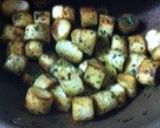 食感抜群!!お麩のなんちゃってクルトン作り方2写真