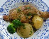 鳥もも骨付き肉のコンソメ煮作り方5写真