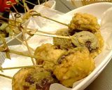 チーズin椎茸つくね作り方4写真