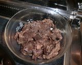 牛肉とごぼうの柳川丼作り方4写真