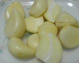 皿盛り　にんにくネギマ作り方3写真