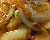 甘辛つゆだく玉ねぎたっぷり丼　作り方4写真