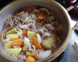 我が家の肉じゃがは豚バラ肉作り方9写真