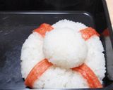 簡単♬ドナルドのお尻✿キャラ弁✿作り方3写真