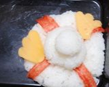 簡単♬ドナルドのお尻✿キャラ弁✿作り方5写真