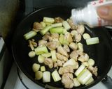 皿盛り　にんにくネギマ作り方6写真