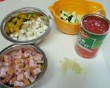 トマトとズッキーニのパスタソース作り方1写真