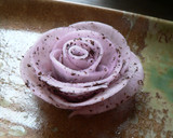 大根おやつ　甘いゆかり漬け　薔薇風に彩り作り方7写真