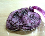 大根おやつ　甘いゆかり漬け　薔薇風に彩り作り方3写真