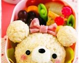 ＊キャラ弁＊ 簡単♡くまちゃん作り方8写真