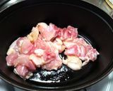 ストウブでシイタケの旨みたっぷり鶏肉煮物作り方2写真