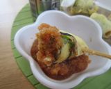 茄子と大葉ベーチー串天♪ピリ辛おろしで♪作り方7写真