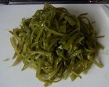 簡単☆くきわかめのキンピラ作り方1写真