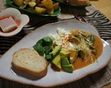 鶏肉とオクラのトマトクリームソース作り方5写真