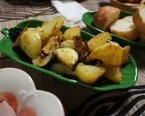 じゃがいもとズッキーニのハーブ焼き♪作り方3写真