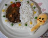 カレーライスいただきまーす♡＊デコカレー作り方3写真