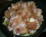 焼肉のタレで簡単！鶏の蒸し鍋作り方4写真