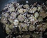 茄子とにんにくの☆Wチーズミートパスタ作り方4写真