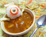 目玉の親父の入浴シーンでデコカレー作り方11写真