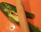冷やし〜たたききゅうりの梅かつお。作り方3写真