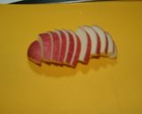 超簡単！カマンベールとリンゴのホイル焼き作り方1写真