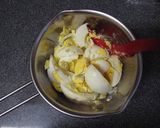 自宅でカフェサンド☆照りチキ玉子サンド☆作り方1写真
