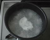 鶏肉と明太子で作る　*　桃色の前菜作り方2写真