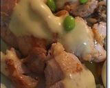 チーズチキン＊ステーキ　プレート作り方7写真