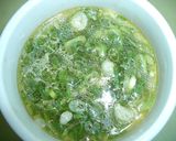 ねぎ塩だれでいただく☆ヘルシー蒸し鶏作り方5写真