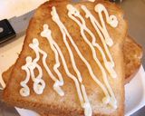 簡単♪食べやすいシンプル卵トースト作り方2写真