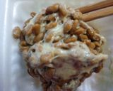 たれも使うふんわり納豆オムレツ(卵焼き）作り方1写真