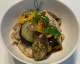 焼きナス冷しゃぶよだれ豚☆作り方4写真