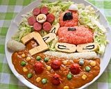 ▼△デコっちゃお～ショベルカレー②△▼作り方8写真