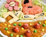 ▼△デコっちゃお～ショベルカレー②△▼作り方9写真
