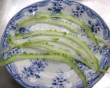 野菜でかさ増しぶっかけ素麺☆ゴーヤ編作り方1写真