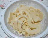 たけのこdeメンマ作り方1写真