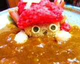ひょっこり顔出すチョッパーdeデコカレー作り方17写真