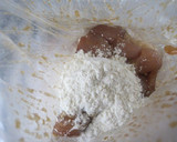 簡単☆ふっくらムネ肉のから揚げ風作り方4写真