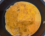 我が家の納豆オムレツ作り方2写真