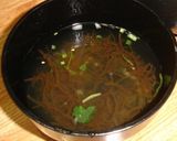 沖縄産もずくスープ素麺作り方1写真