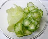 はす芋（りゅきゅう/ズイキ）の酢の物作り方3写真