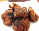 フライパンで♪鮭の米粉からあげ作り方6写真