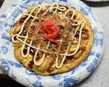お好み焼き風オムレツ作り方4写真
