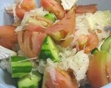 チーズと野菜のさっぱり＆コク旨サラダ作り方4写真