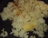 カマンベールチーズ焼き飯in玉子焼き器作り方4写真
